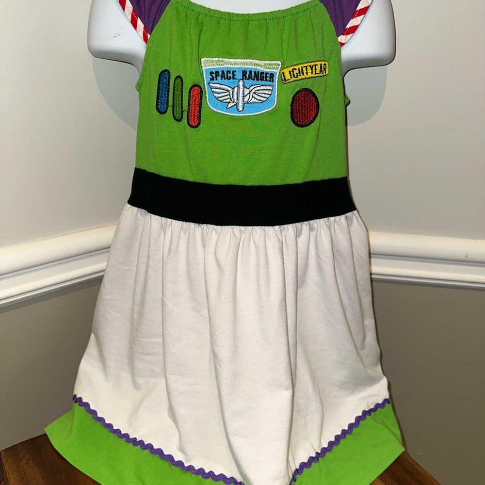 Lilytots SpaceRanger Buzz Lightyear Inspired Dress